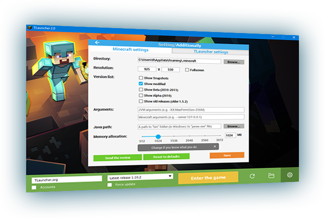 All official versions Minecraft